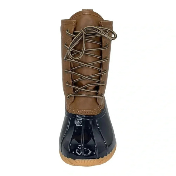 Sporto Ariel Tan Leather Medium Width Womens Duck Boots - Picture 4 of 12